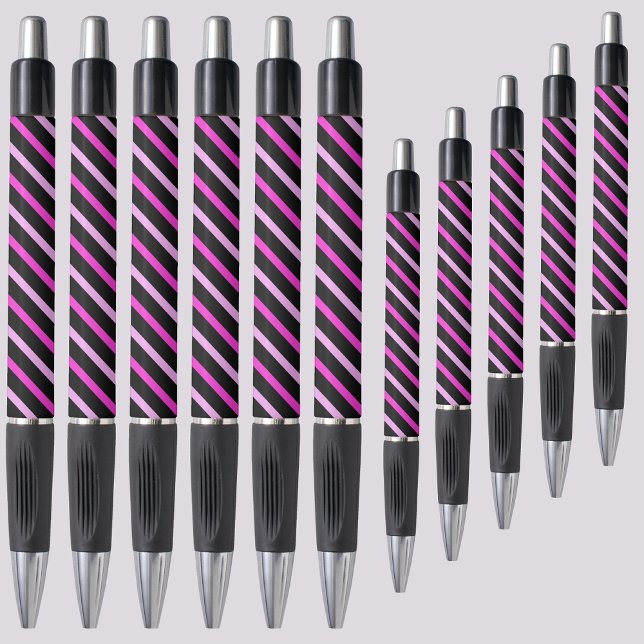 Stylo Motif de bandes Abstraites colorées (Créateur téléchargé)