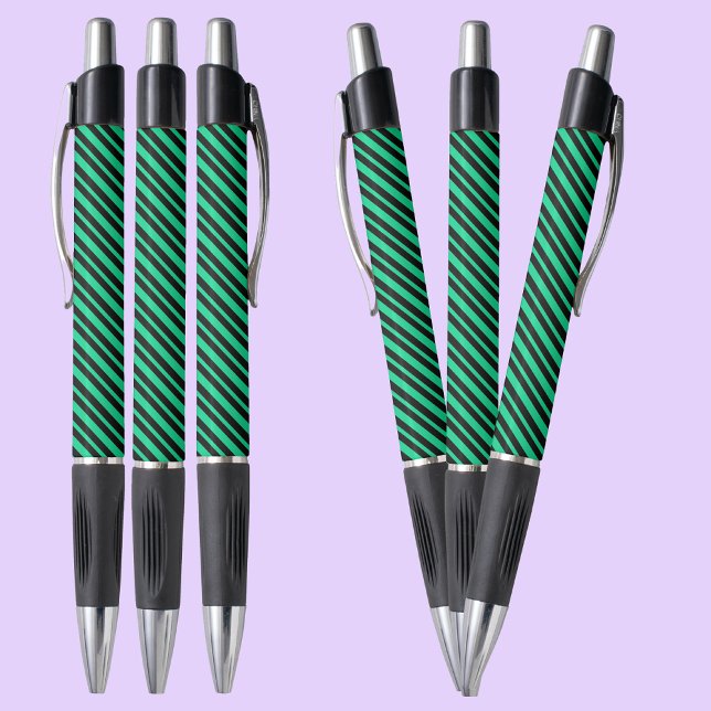 Stylo Motif de bandes violettes colorées (Créateur téléchargé)