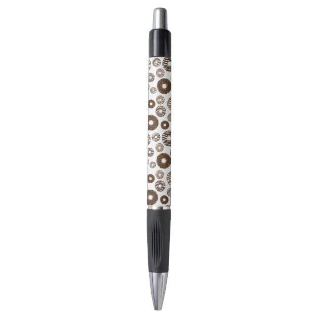 Stylo Motif de beignes, beignets de chocolat, beignets d (Devant (Vertical))