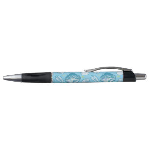 Stylo Motif de bleu d'océan