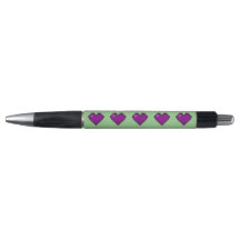 Motif de coeur violet Pixel