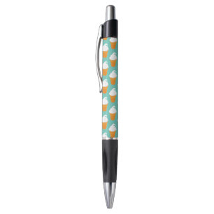Stylo Motif de cône de glace à la vanille