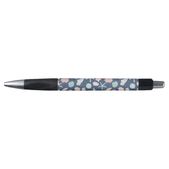 Stylo motif de coquillages (Devant)