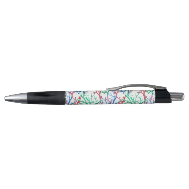 Stylo Motif de corail d'aquarelle (Haut)