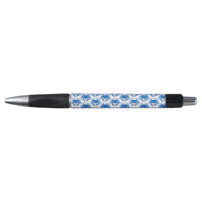 Stylo Motif de crabe bleu (Devant)