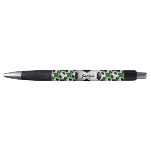Stylo Motif de football personnalisé (Devant)