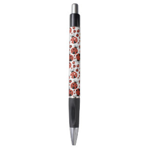 Stylo Motif De Ladybugs, Mignons Ladybugs, Red Ladybugs