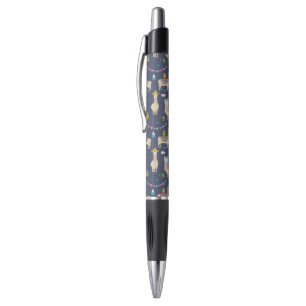 Stylo Motif de lama de célébration