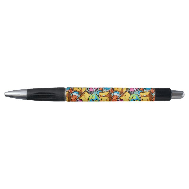 Stylo Motif de l'école de dessin (Devant)