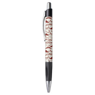 Stylo Motif de moustache, rétro style 3