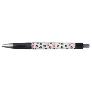 Stylo Motif De Pâtes, Pâtes Noires, Pâtes Rouges, Coeurs