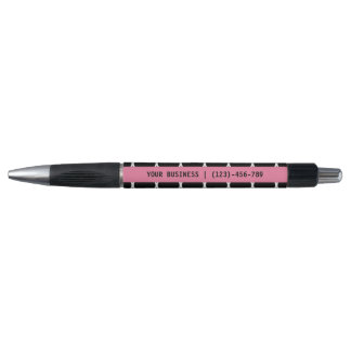 Stylo Motif de treillis marocain noir personnalisé