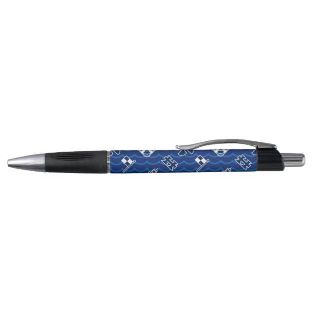 Stylo Motif de vagues nautique mignon (Haut)