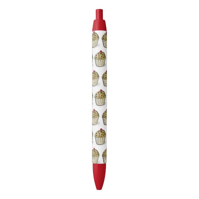 Stylo Motif d'encre noire Mini Cute (devant Vertical)