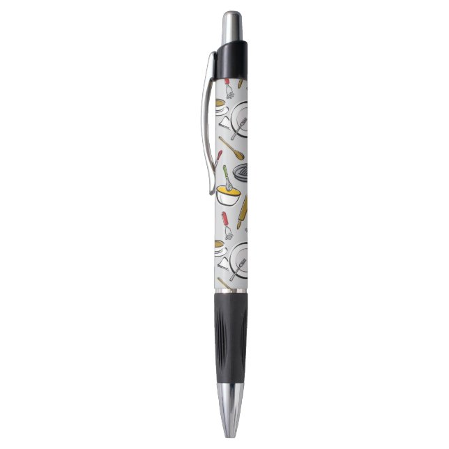 Stylo Motif d'outils de cuisine (Haut (Vertical))
