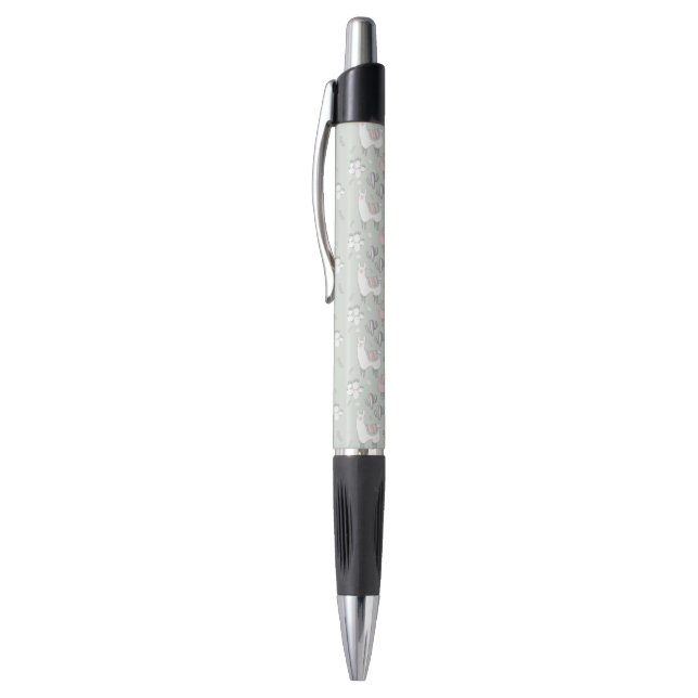 Stylo Motif en pastel de lama (Haut (Vertical))