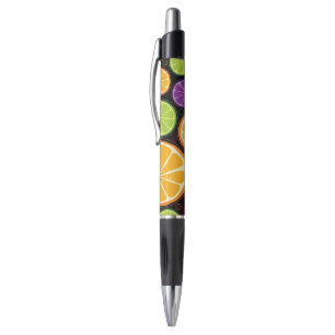 Stylo Motif et arrière - plan oranges