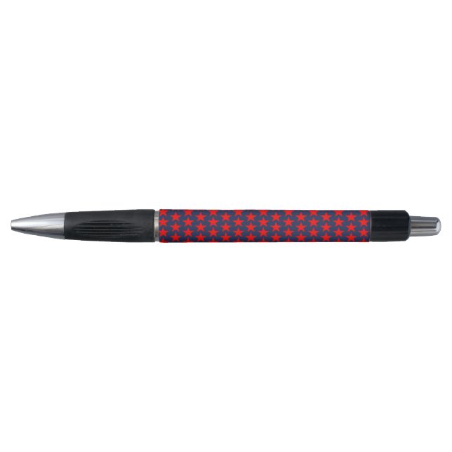 Stylo Motif étoile rouge (Devant)