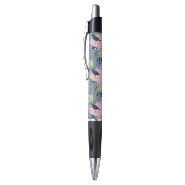 Stylo Motif floral (Haut (Vertical))