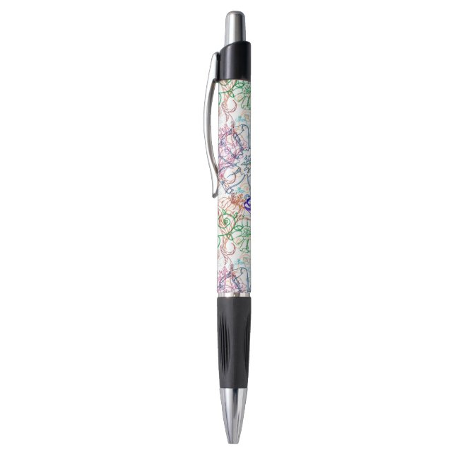 Stylo Motif floral 9 (Haut (Vertical))
