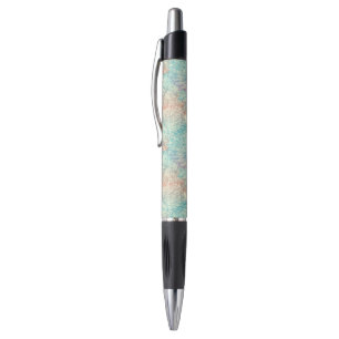 Stylo Motif floral multicolore de griffonnage