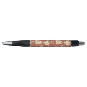 Stylo Motif floral Red Lily de style William Morris