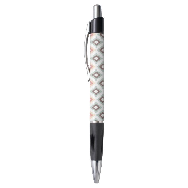Stylo Motif géométrique dans le style aztèque (Haut (Vertical))