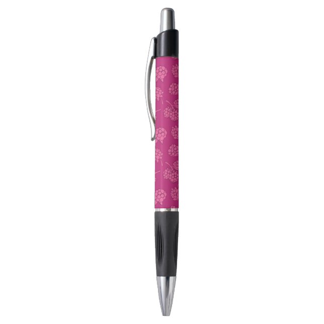 Stylo Motif magenta de baie (Haut (Vertical))