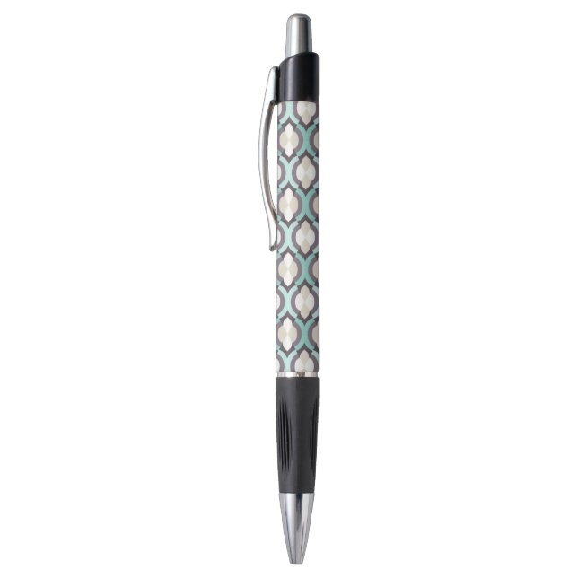 Stylo Motif marocain de turquoise (Haut (Vertical))