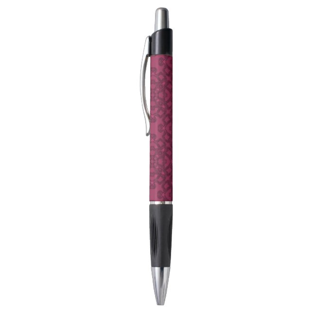 Stylo Motif Mulberry personnalisé (Haut (Vertical))