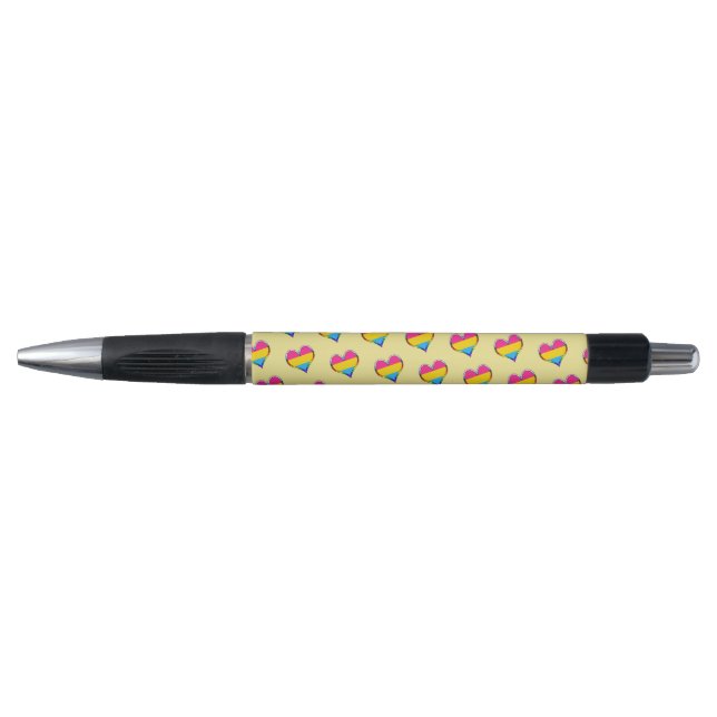 Stylo Motif Pansexual Heart (Devant)
