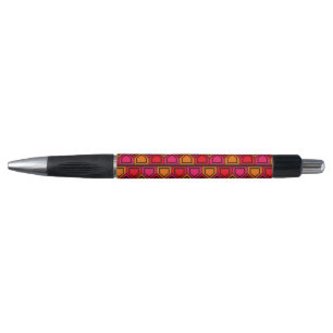 Stylo Motif penta - Rouge