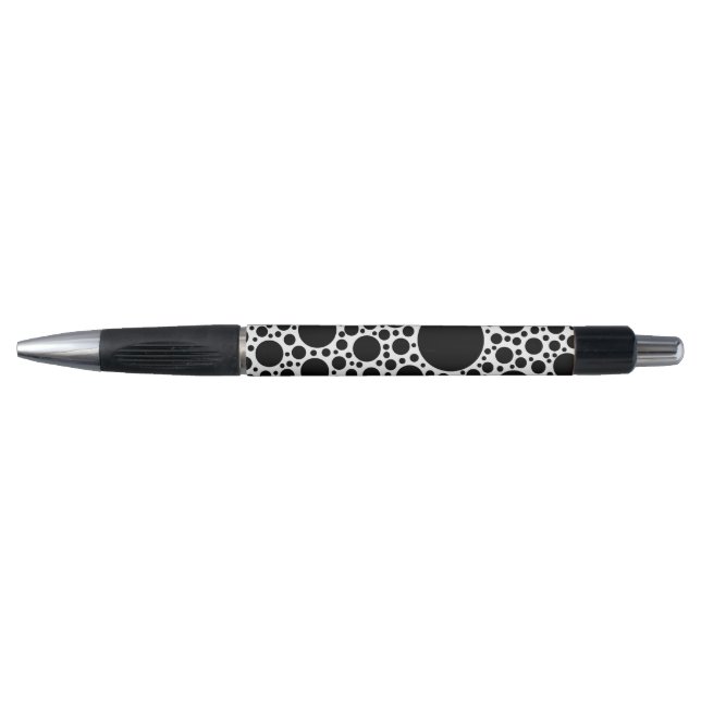 Stylo Motif pois Noir + votre backgr. & idées (Devant)