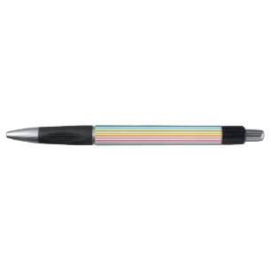Stylo Motif rayures colorées