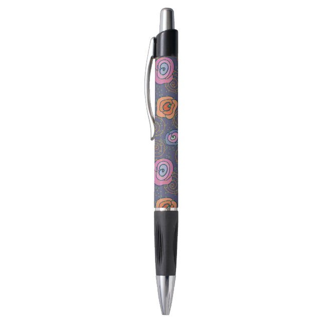 Stylo Motif rose de champ de résumé (Haut (Vertical))