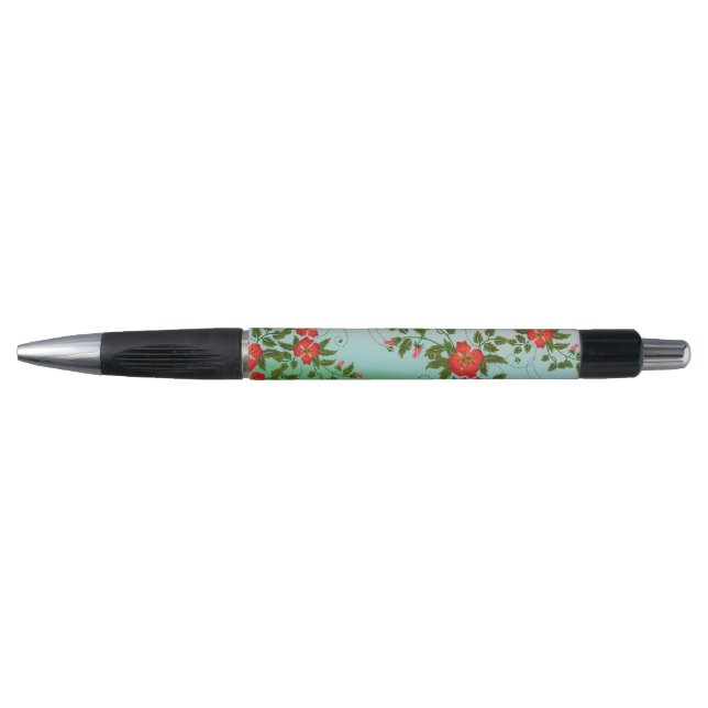 Stylo Motif rouge et vert (Devant)