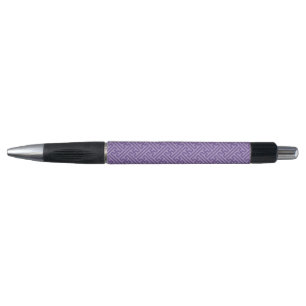Stylo Motif Sayagata, Japonais, Violet et Rose