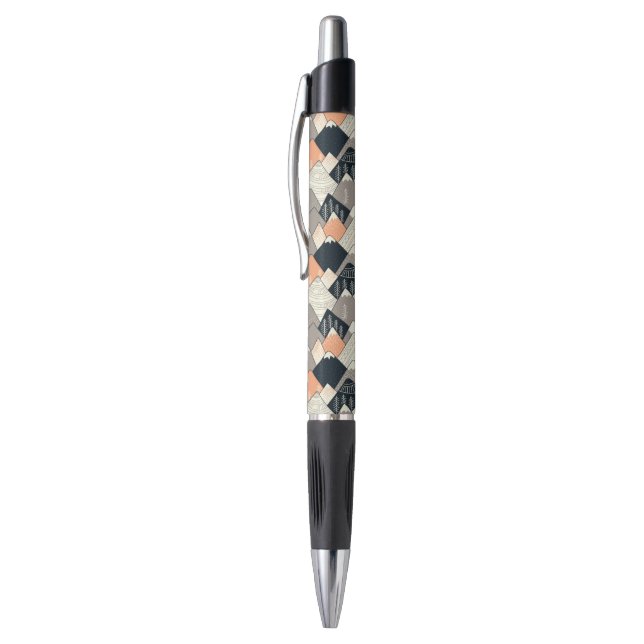 Stylo Motif scandinave de montagne de style (Haut (Vertical))