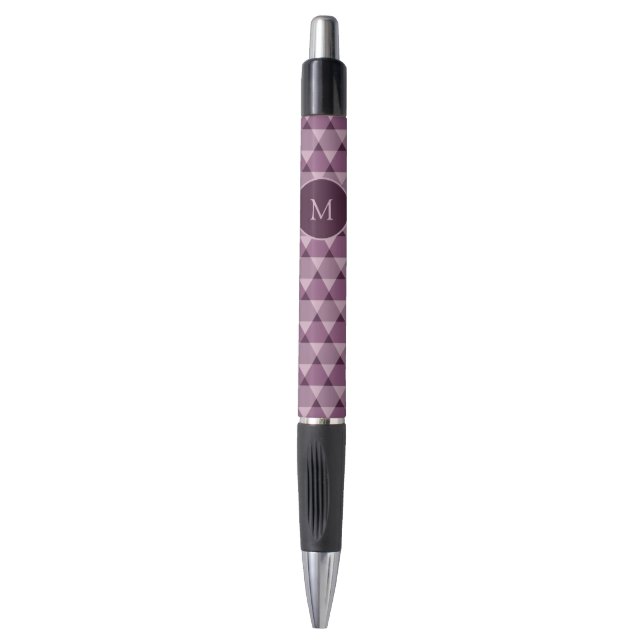Stylo Motif triangles (Devant (Vertical))