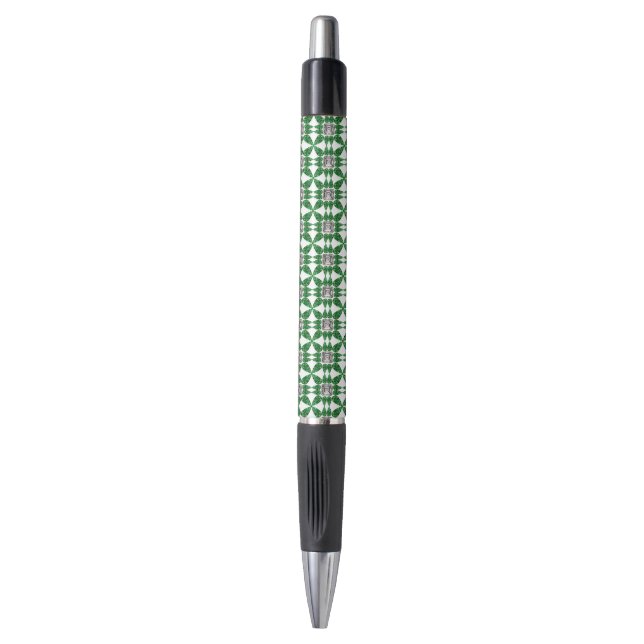 Stylo Motif vert (Devant (Vertical))