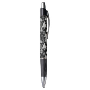 Stylo Noël monochrome