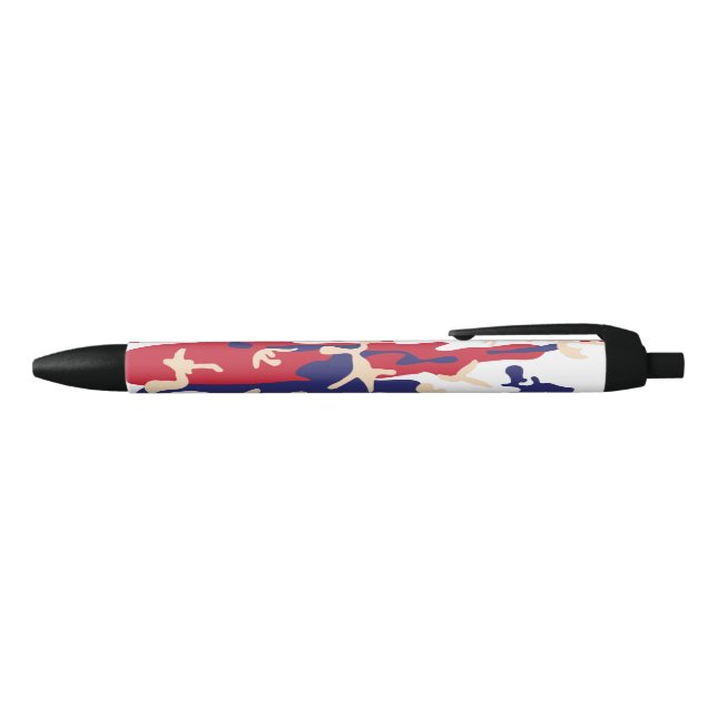 Stylo Noir 4th of July, Independence day, Camouflage Beige (Haut)