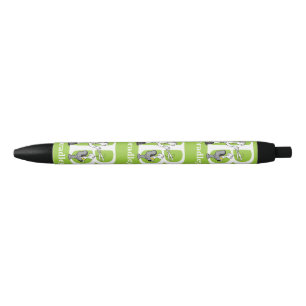 Stylo Noir ABC du Dr Seuss : Lettre B - Blanc Ajouter Votre