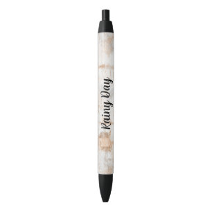Stylo Noir Abstrait Jour Pluvieux  