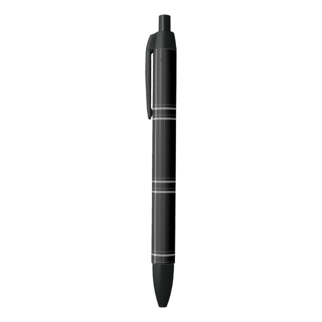 Stylo Noir Abstrait noir et blanc (Haut (Vertical))