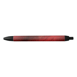 Stylo Noir Acceptation   Médaillons de méditation rouge