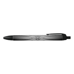 Stylo Noir Aigle gris à deux têtes