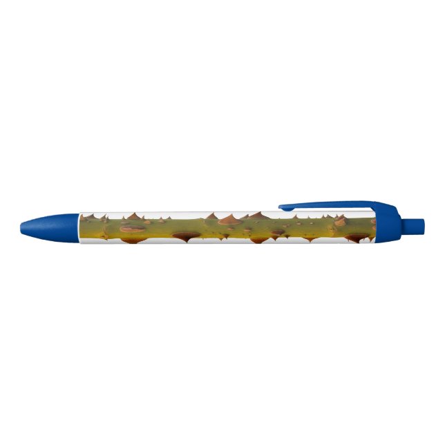 Stylo Noir Aiguillons de rose (Haut)