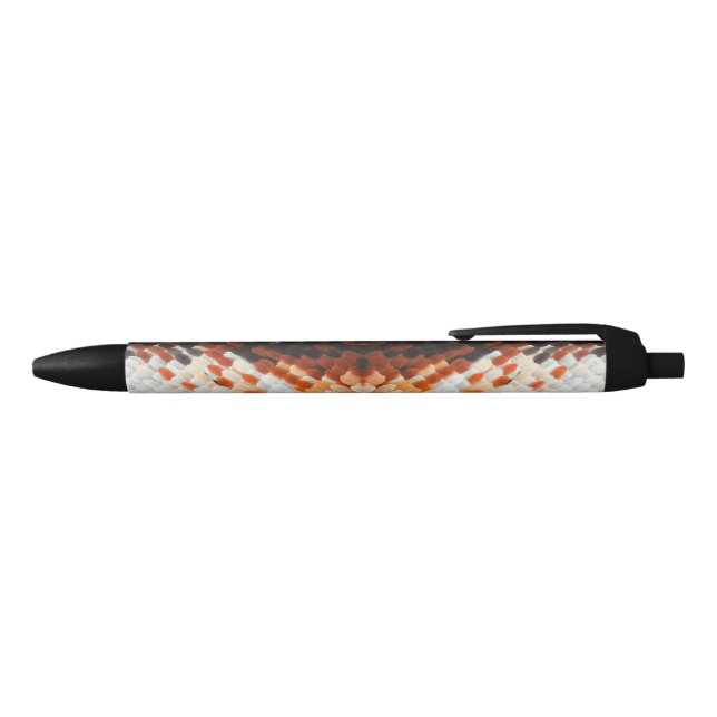 Stylo Noir Aile de papillon monarque (Haut)