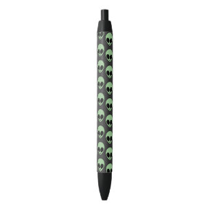 Stylo Noir Alien vert
